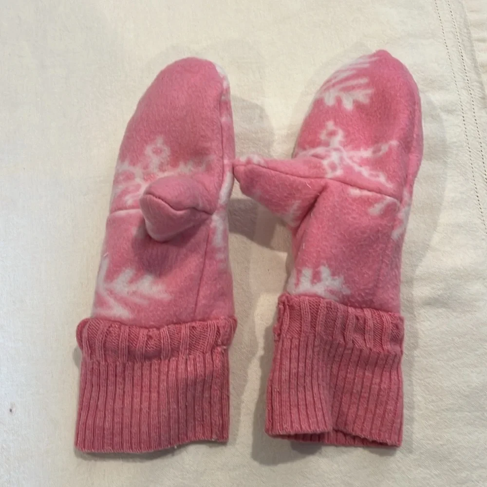 Knit Fleece Lined Mittens